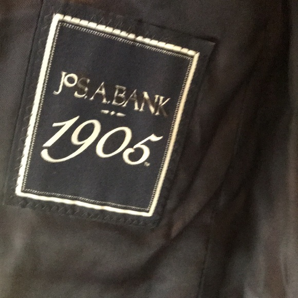 NWOT Mens sport coat by Jos A Bank. 1905 Collection. Navy blue size 38 short - Picture 6 of 14